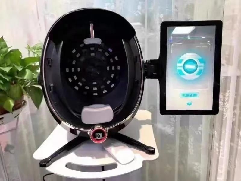Customer photo review of Skin Analysis Machine MOJI