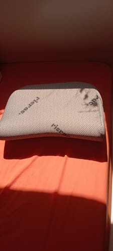 Customer photo review of Waved Neck Side Sleepers Pillow