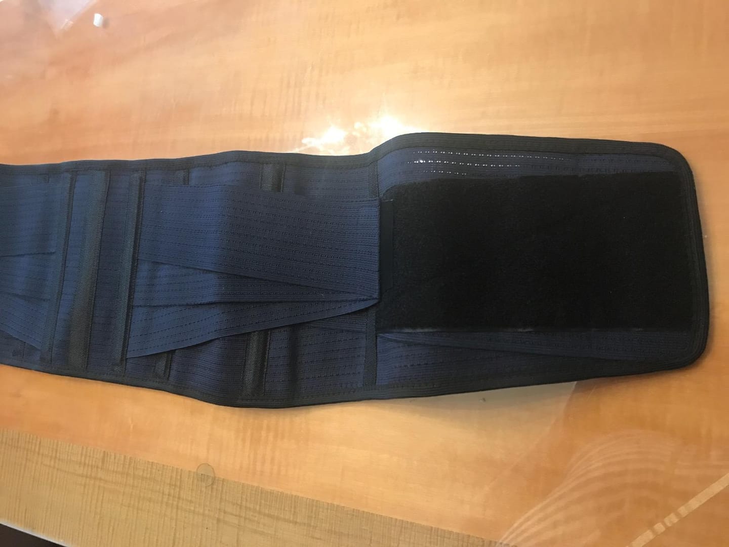 Customer photo review of AVESTON® Back Support Lower Back Brace for Back Pain Relief | Lumbar Support Belt