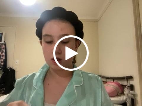 Customer video review of GLOW UP