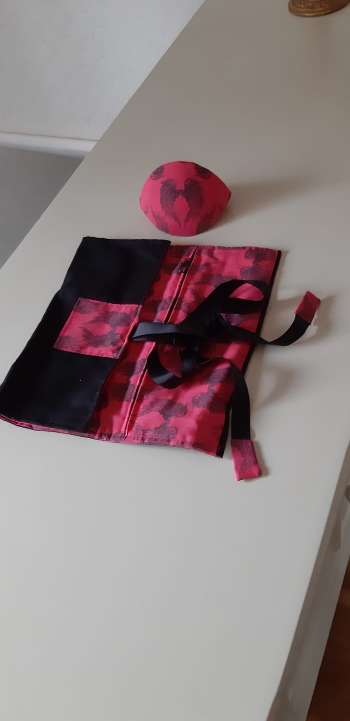 Customer photo review of Angel Wings Polycotton Fabric