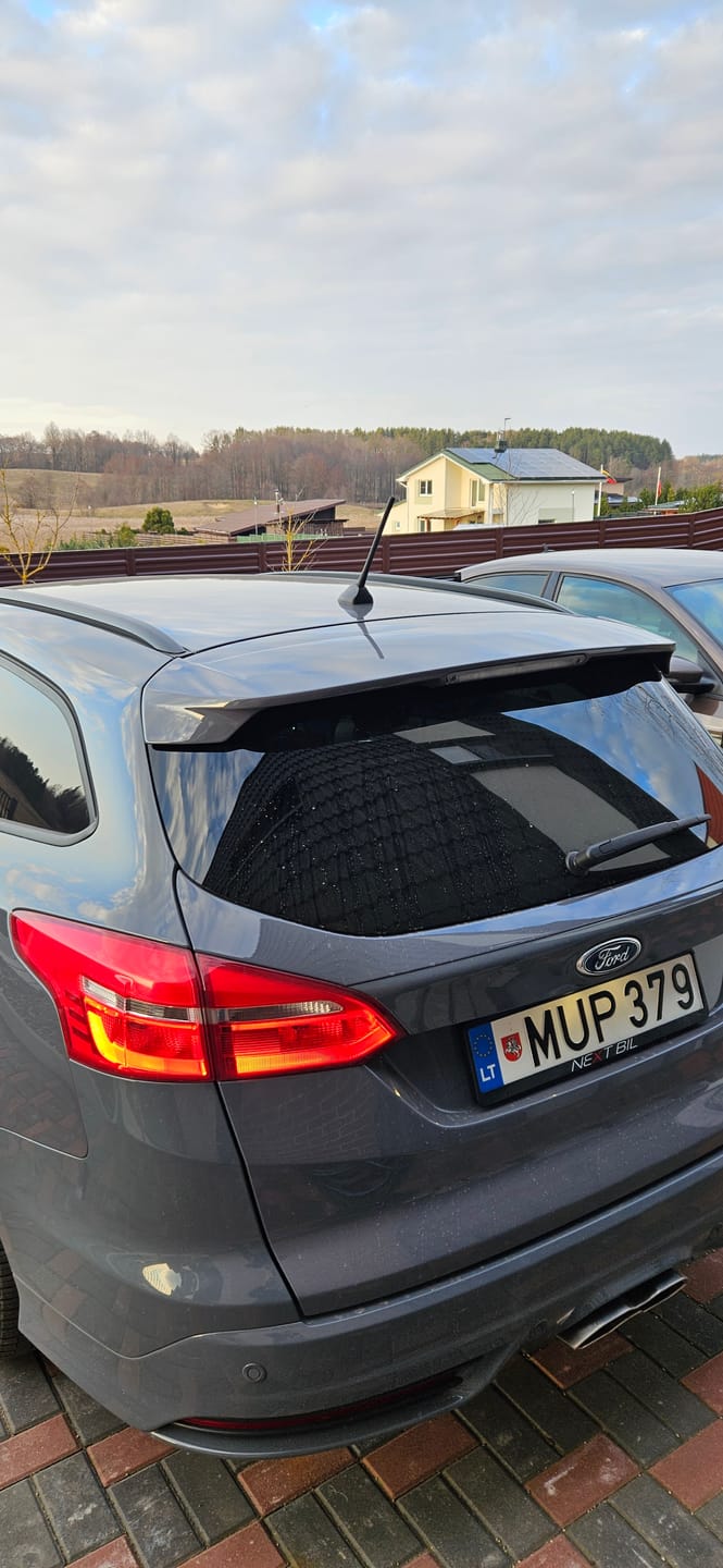 Customer photo review of 'Shark Fin' Aerial (Painted) - Mk3/3.5 Ford Focus / Mk8 Ford Fiesta