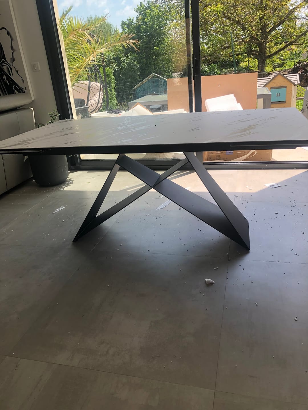 Customer photo review of Table à manger extensible Masdar