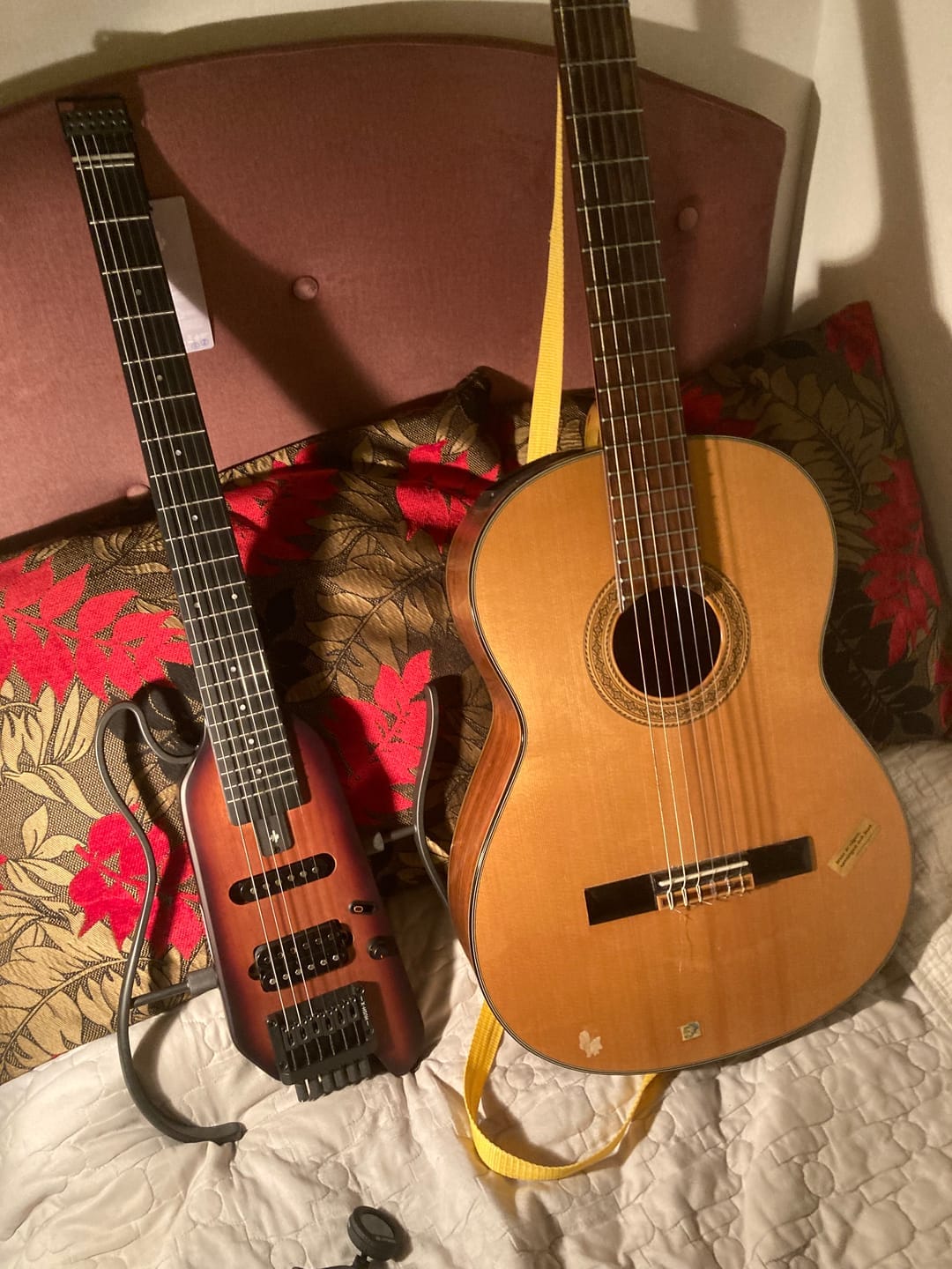 Customer photo review of Donner HUSH-X Guitare électrique guitare de voyage ultra-légère