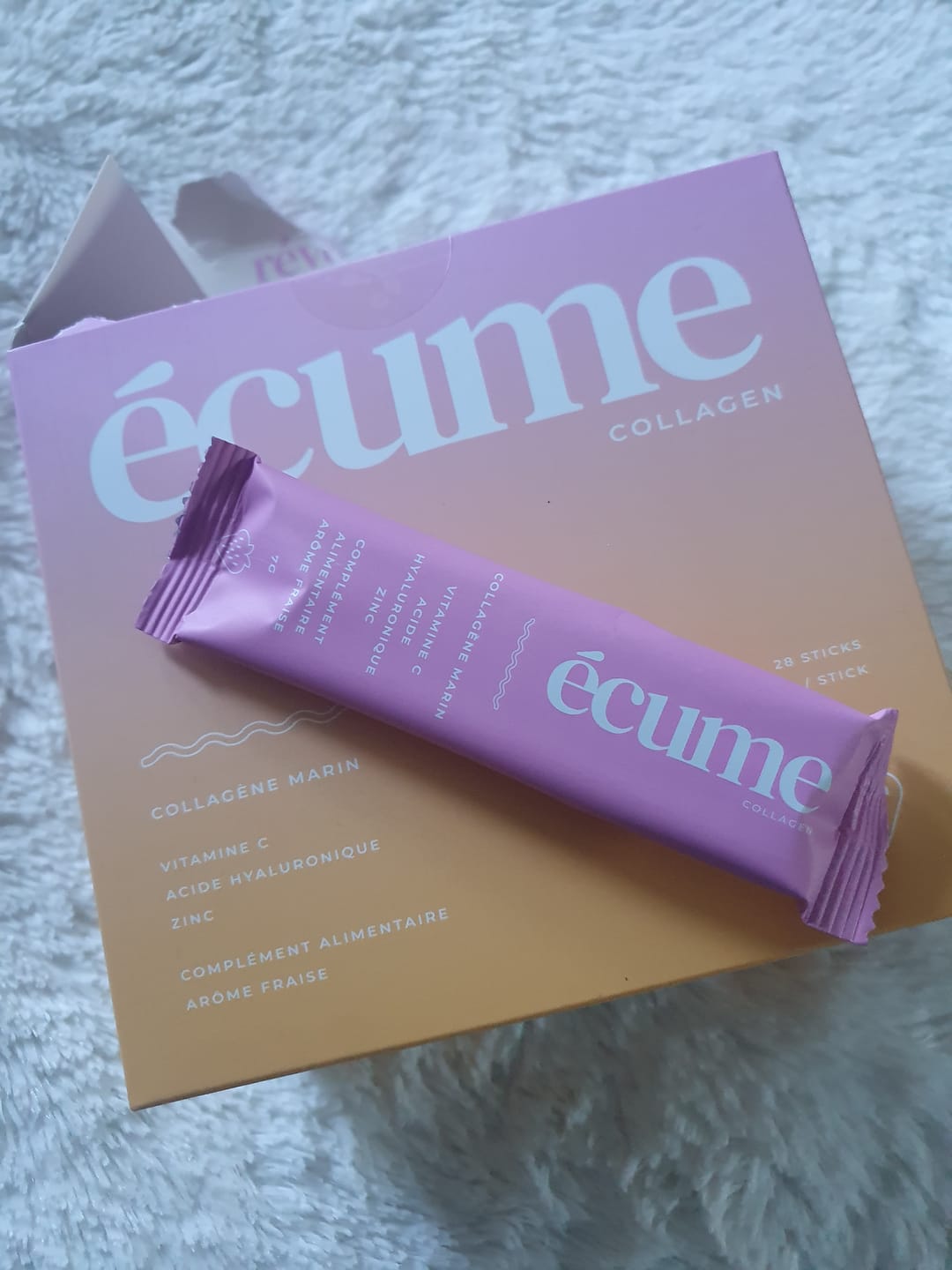 Customer photo review of Fraise - Boîte de 28 sticks