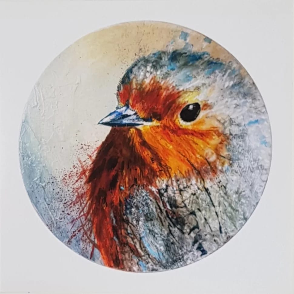 Customer photo review of Square Giclée Art Print