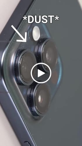 Customer video review of UltraGlass Camera Lens Protector for iPhone