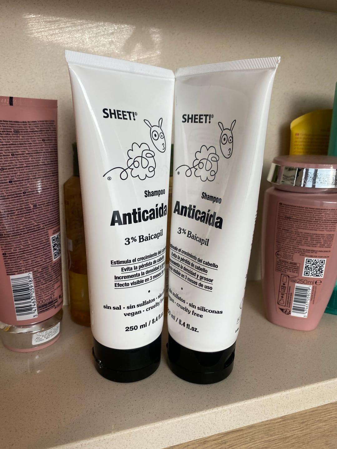 Customer photo review of Shampoo Anticaída