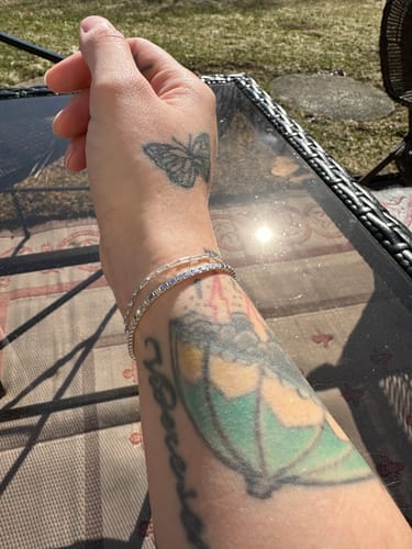 Customer photo review of Permanent Bracelet