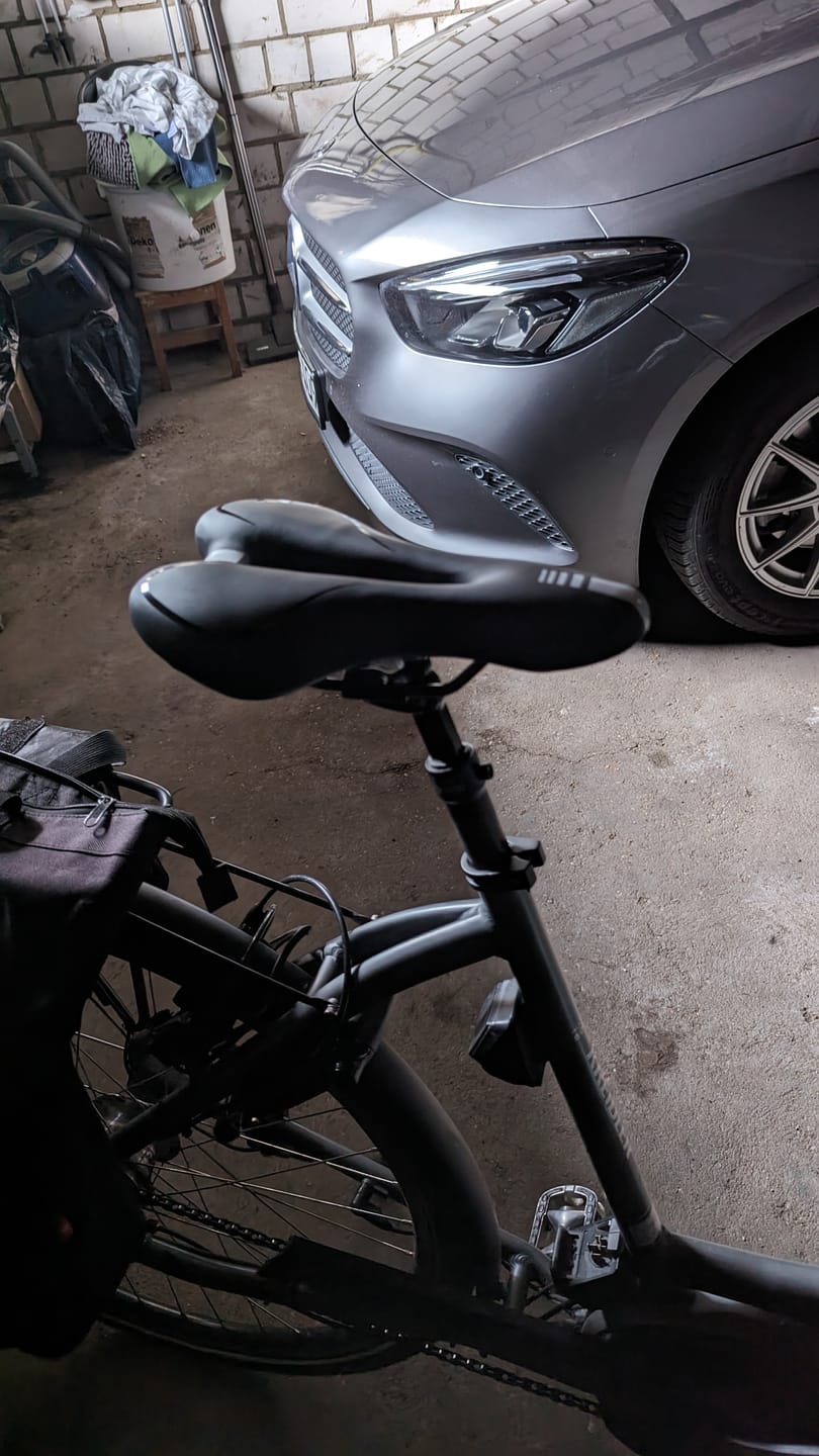 Customer photo review of CloudComfort Speed - Endlich Schmerzfrei Radfahren
