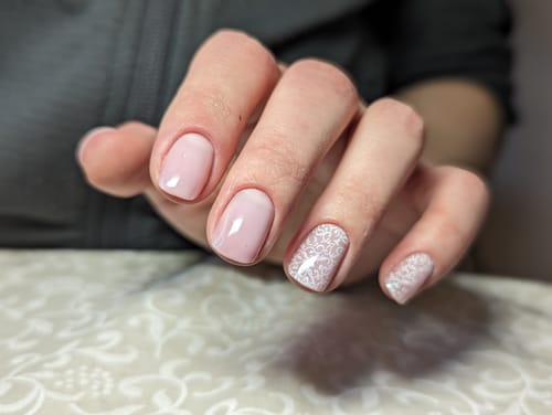 Customer photo review of Semilac Extend Care 5in1 809 Tender Pink 7ml