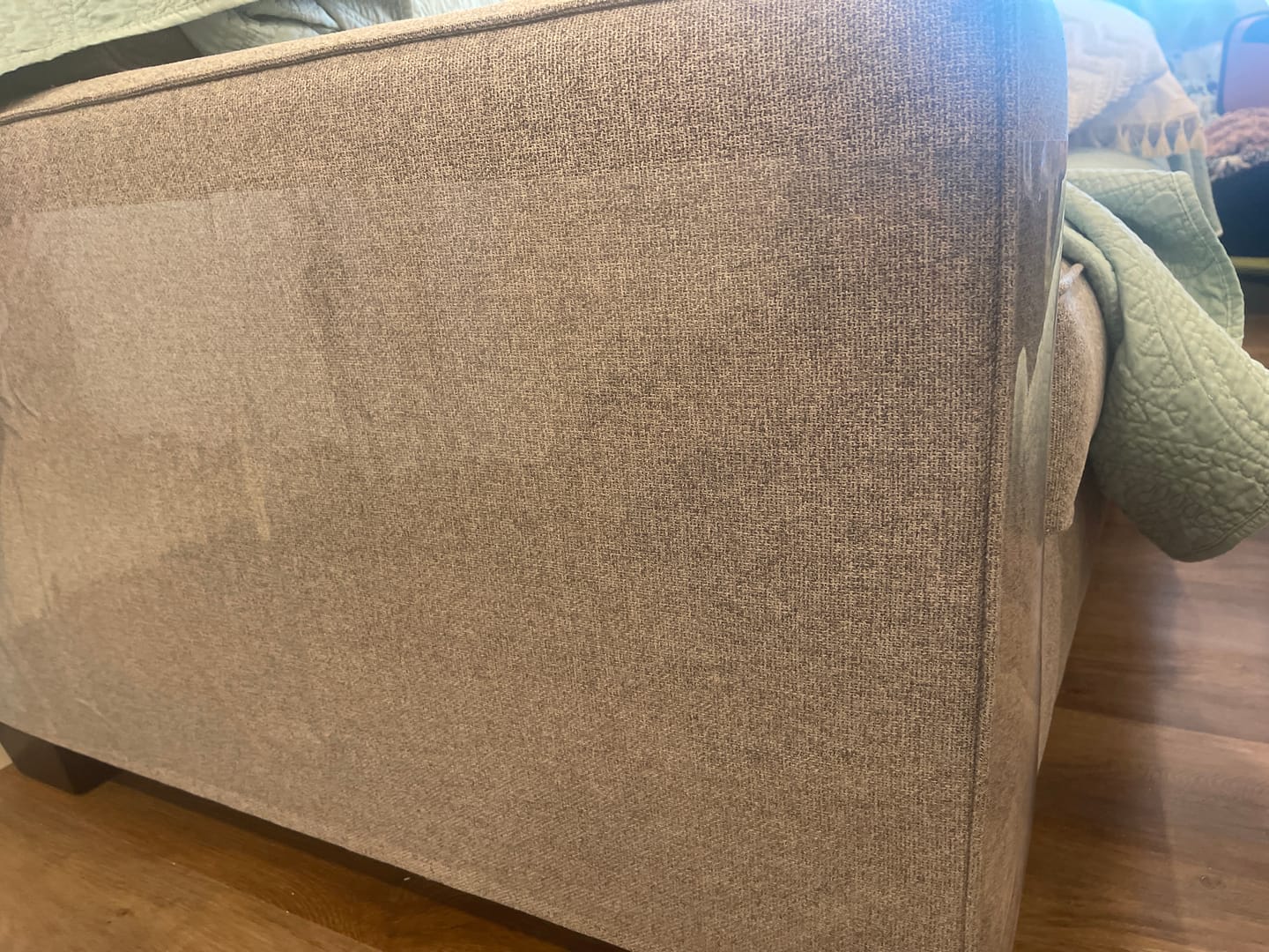 Customer photo review of Feline Furniture Guard