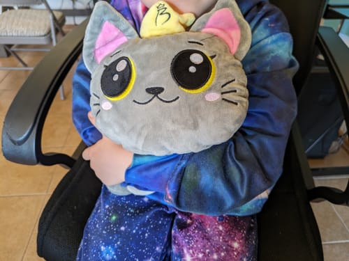 Customer photo review of Eloise in Space Cat Plushy