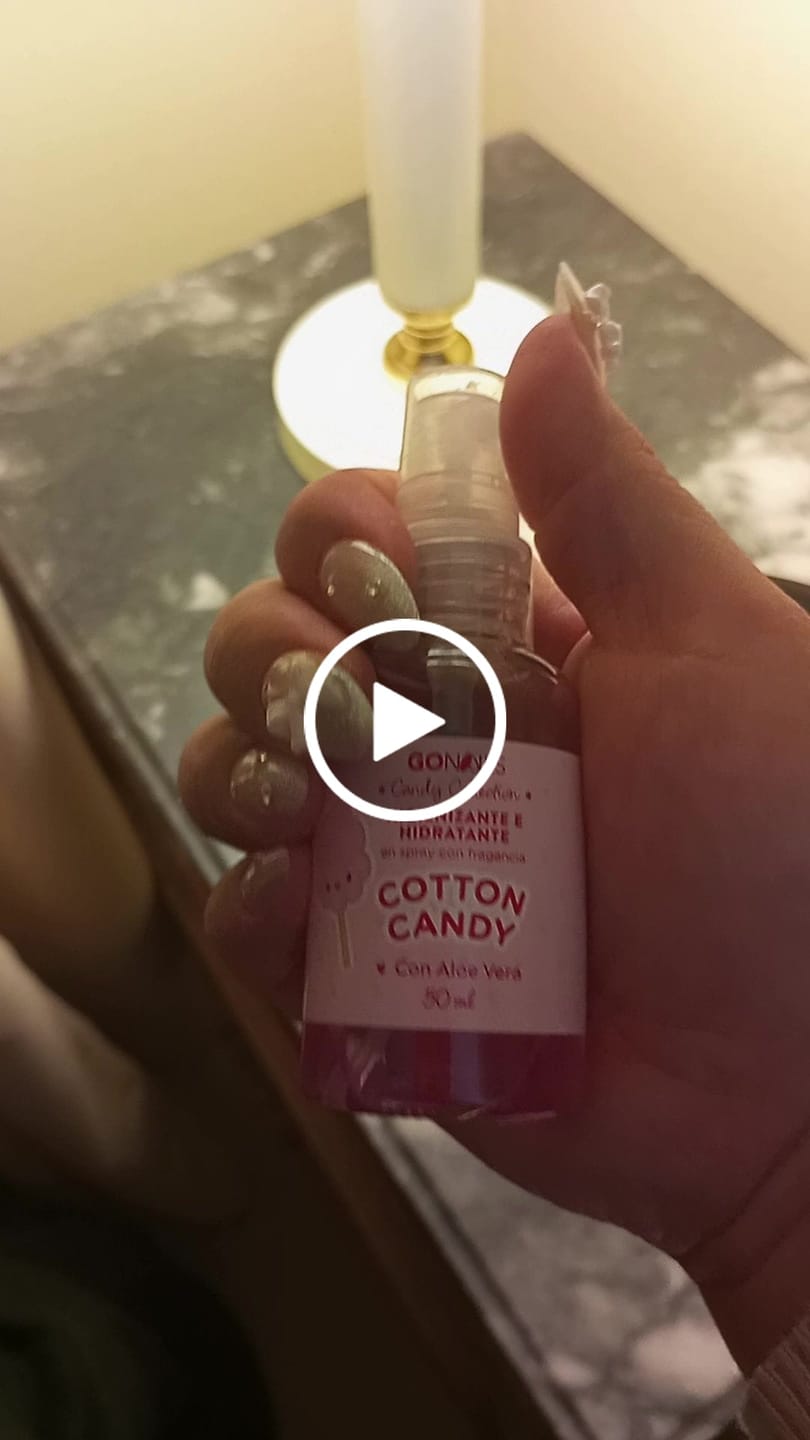 Customer video review of Higienizante e Hidratante de Manos y Pies - Cotton Candy