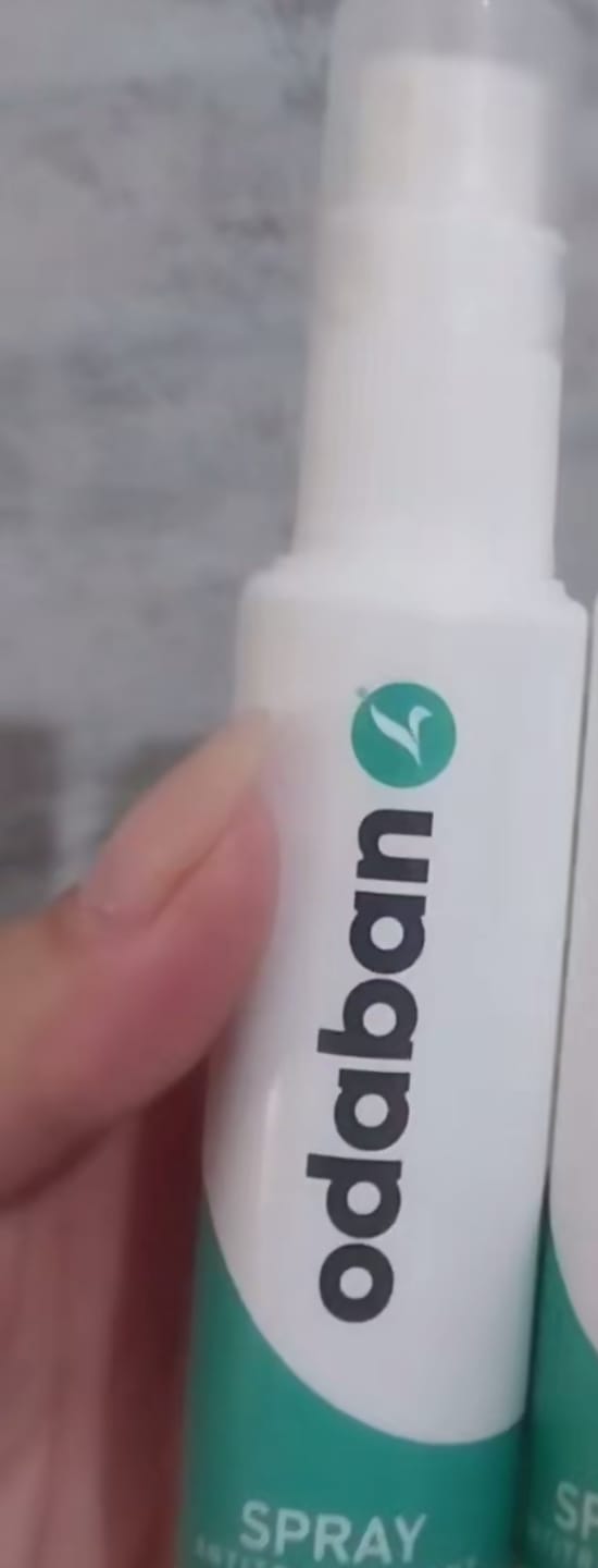 Customer photo review of odaban® Spray - Antitranspirant