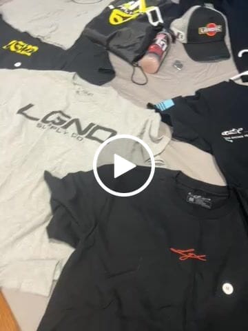 Customer video review of LGND45™ Tee