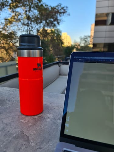 Customer photo review of Stanley Travel Mug Naranjo | 473 ML