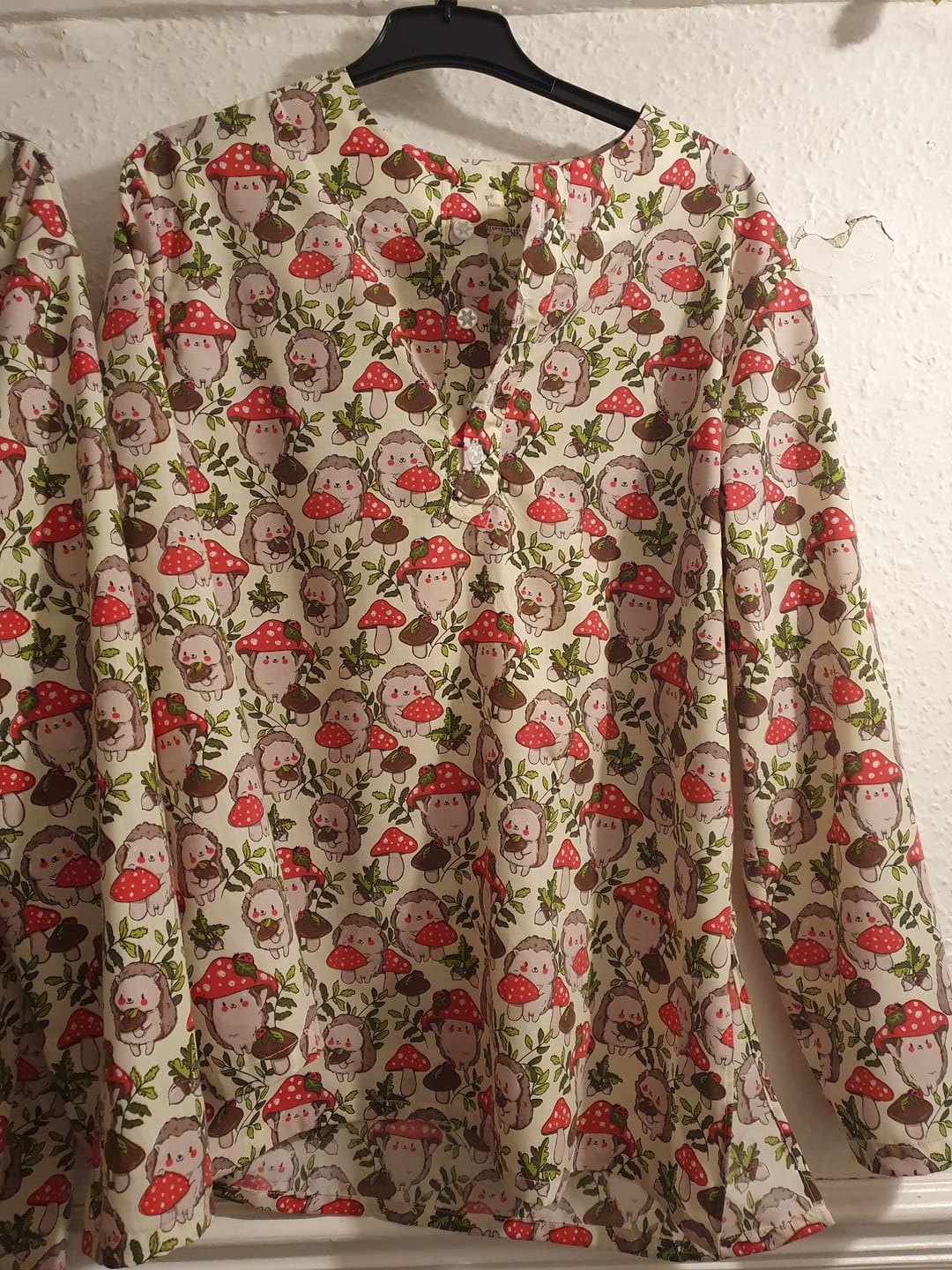 Customer photo review of Hedgehogs Polycotton Fabric