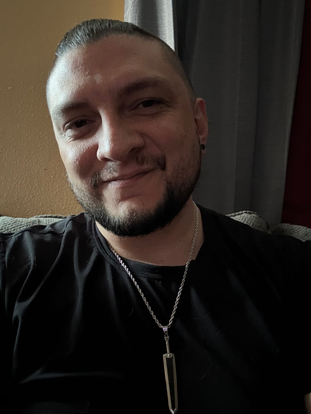 Customer photo review of Dragon Slayer Pendant