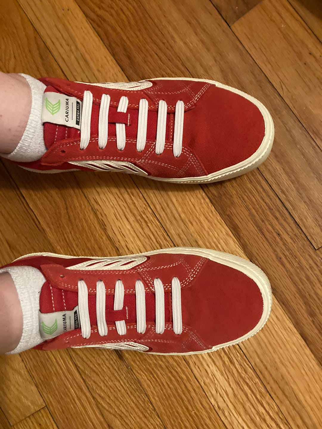 Customer photo review of uLace Slims - Canvas / Off-White