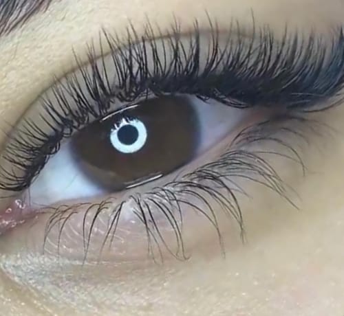 Customer photo review of LASH RETENTION ONLINE COURSE