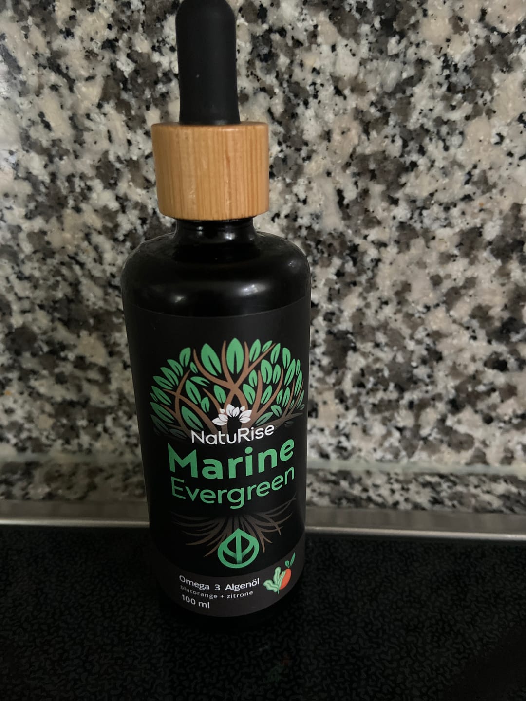 Customer photo review of Omega-3 Algenöl (100ml)