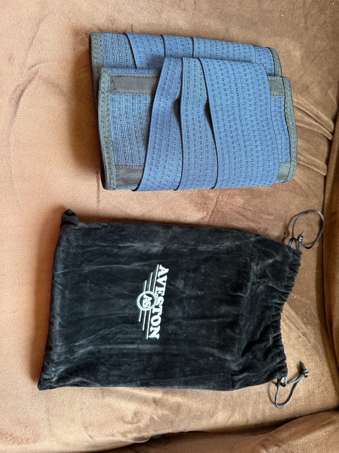 Customer photo review of AVESTON® Kidney Belt Back Support Brace for Motorcycle Riding & Motocross