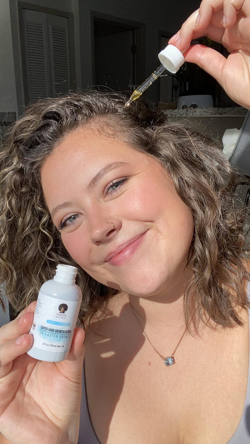 Customer photo review of Revitalizing Hair Butter