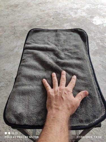 Customer photo review of Magic Car™ XXL Drying Cloth (60x90cm)
