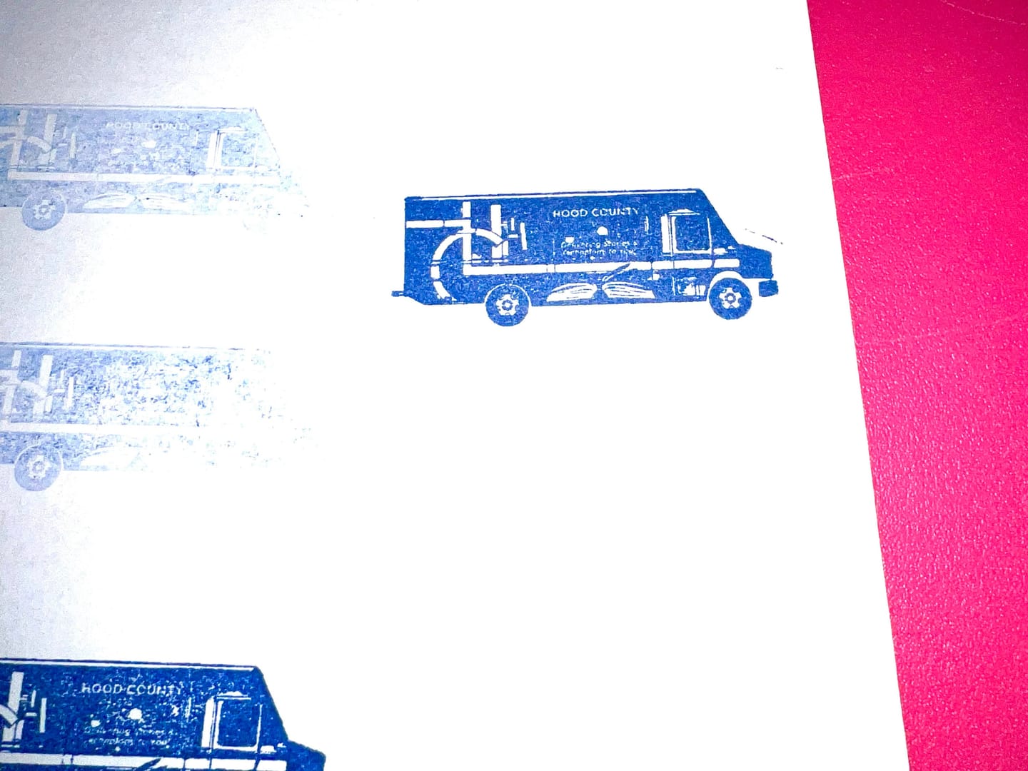Customer photo review of Wood Stamp