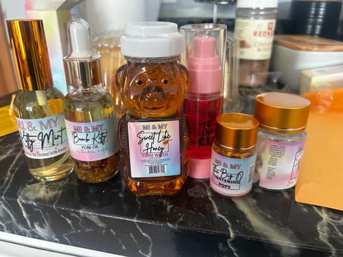 Customer photo review of KittyMint Yoni Spray