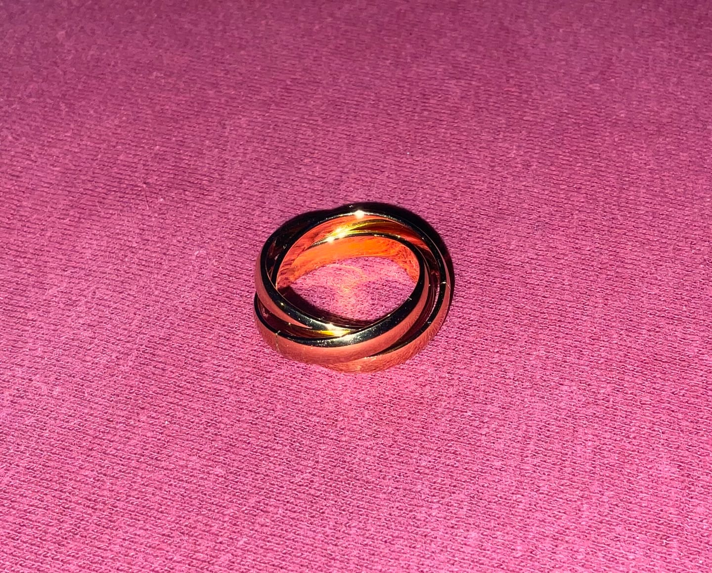 Customer photo review of Kyla Ring | 18K vergoldet