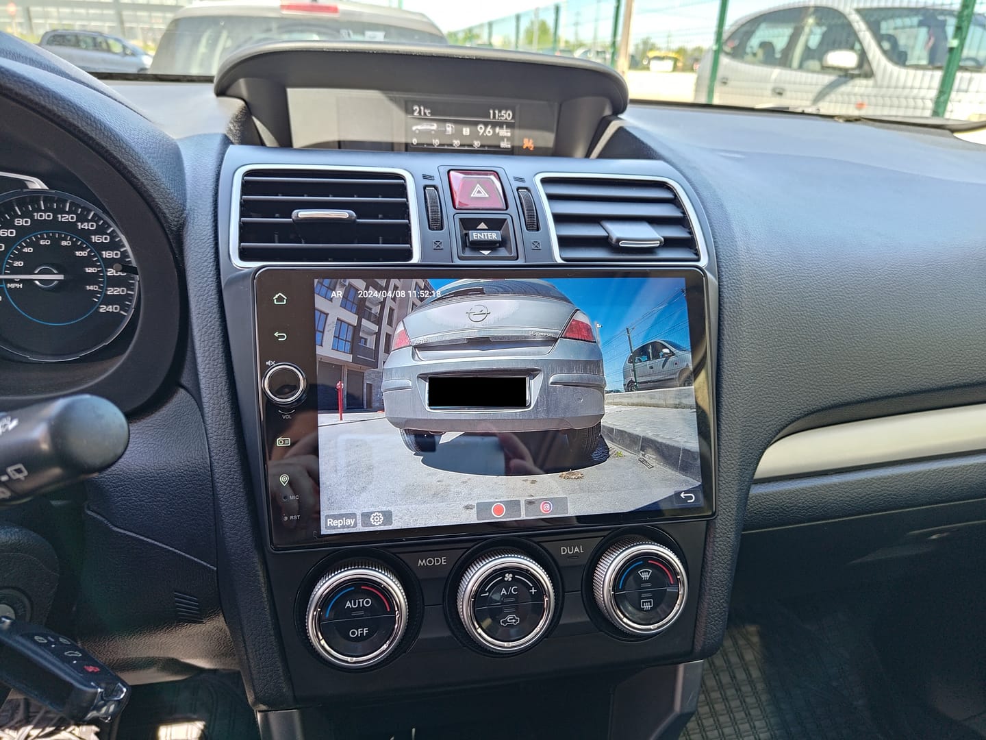 Customer photo review of 125° HD Waterproof Front Recording Camera