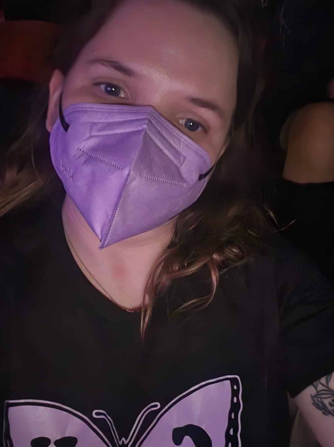 Customer photo review of Kind KN95 Respirator Mask - Colour Series (Cone Shape)