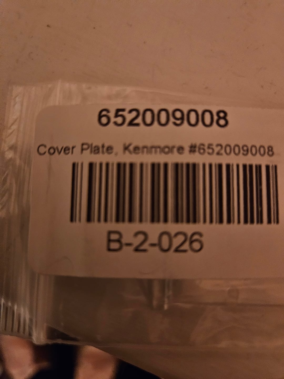 Customer photo review of Cover Plate, Janome #652009008