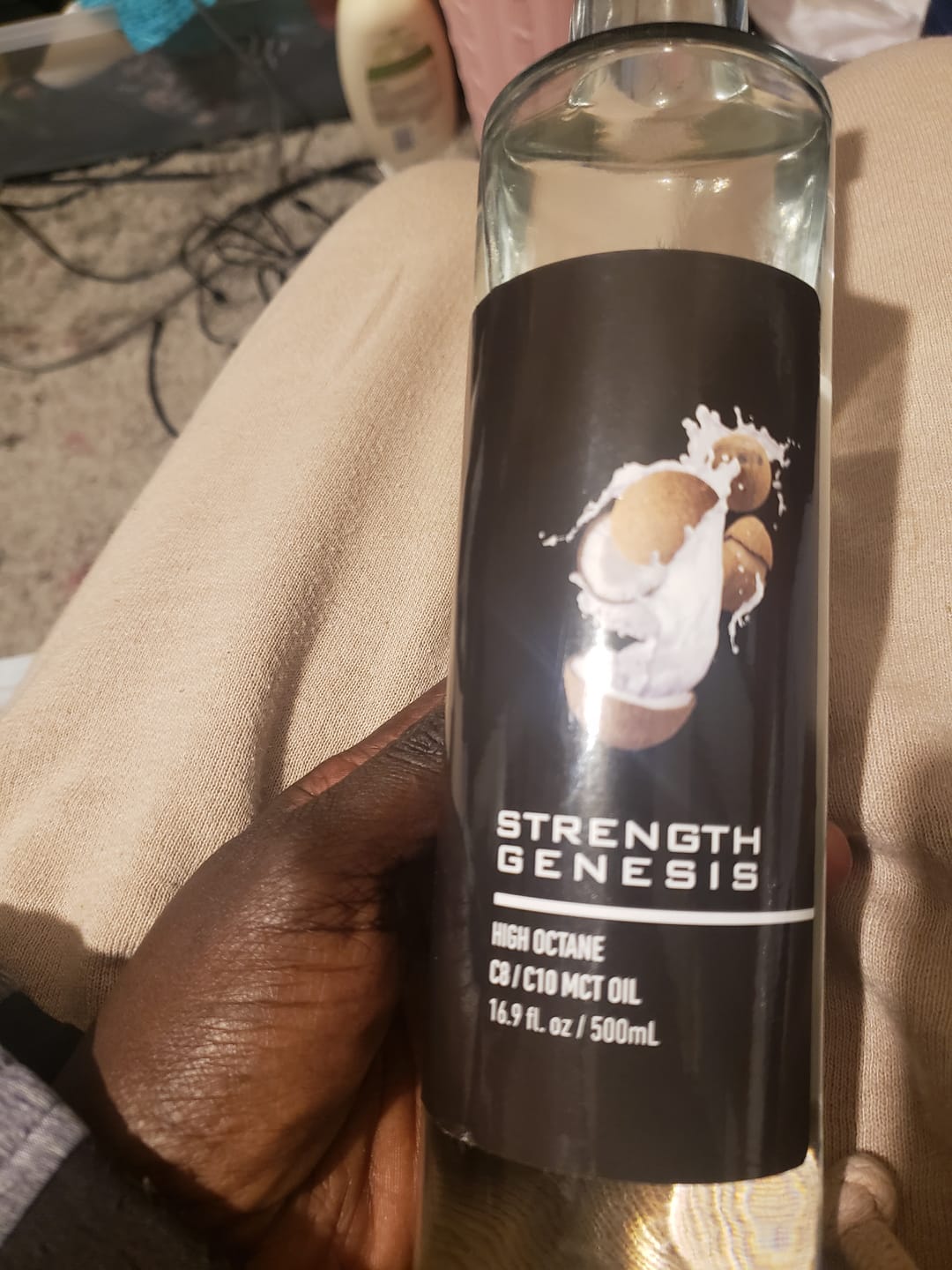 Customer photo review of High Octane Organic MCT Oil x 1 Bottle [Backordered]
