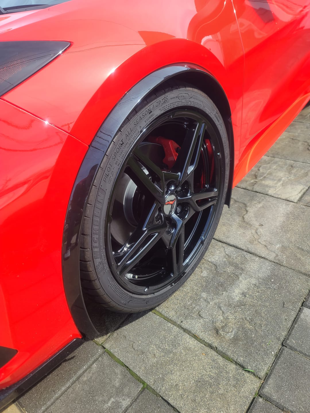 Customer photo review of Chevrolet Corvette C8 Side Wheel Fender