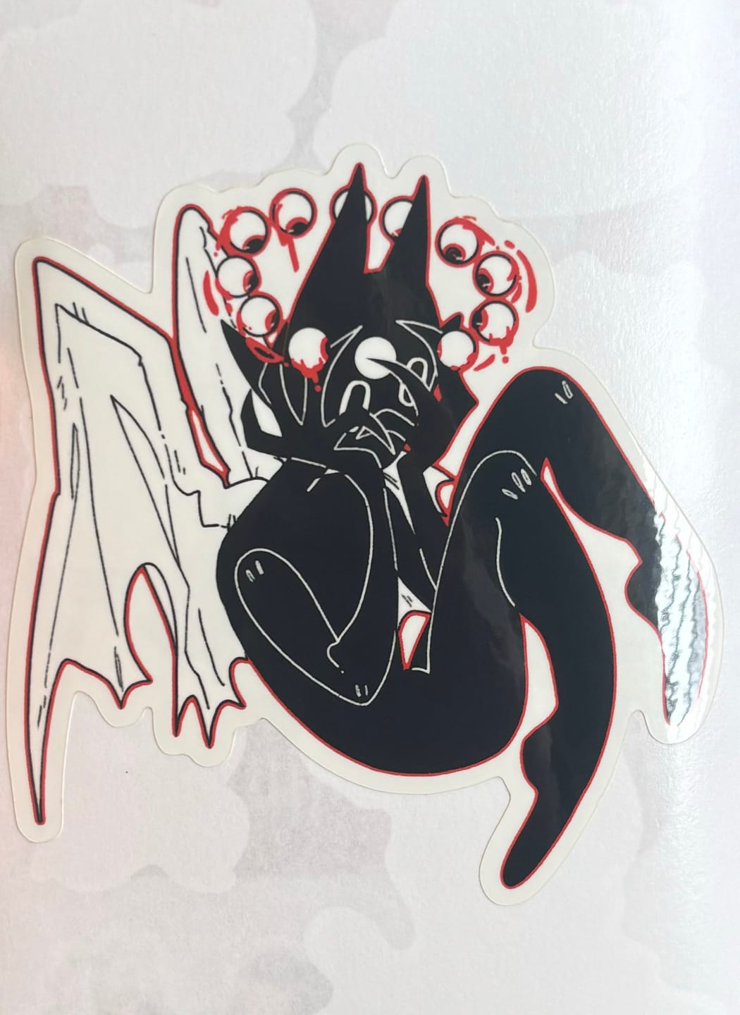 Customer photo review of Gore Angel Stickers