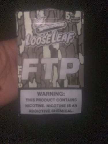 Customer photo review of FTP x Looseleaf 5-Pack Wraps (40 Count)