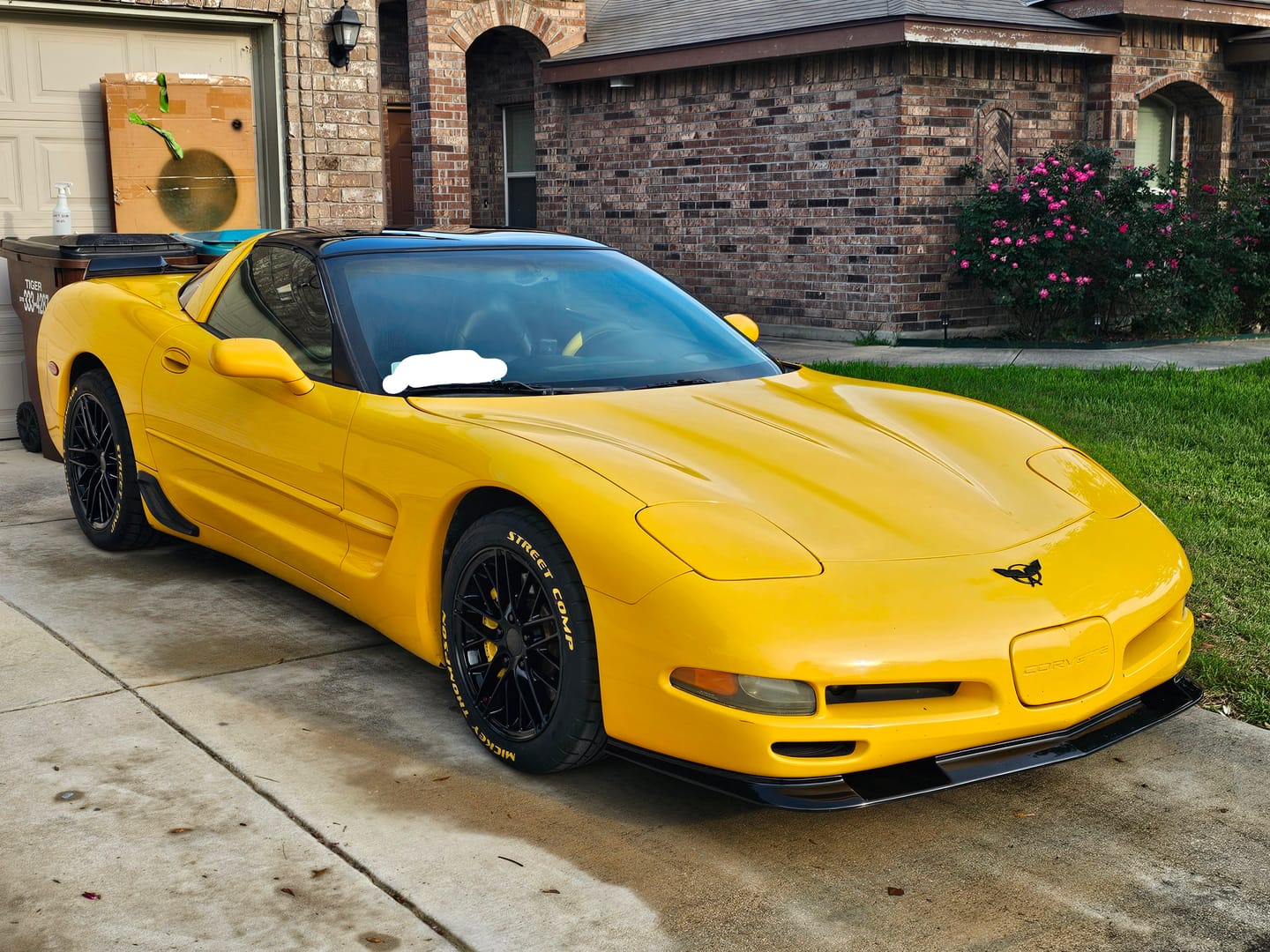 Customer photo review of Corvette C5 ZR1 Extended Front Splitter Lip
