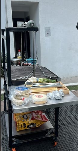 Reseña con foto de un cliente sobre Queso Asadero