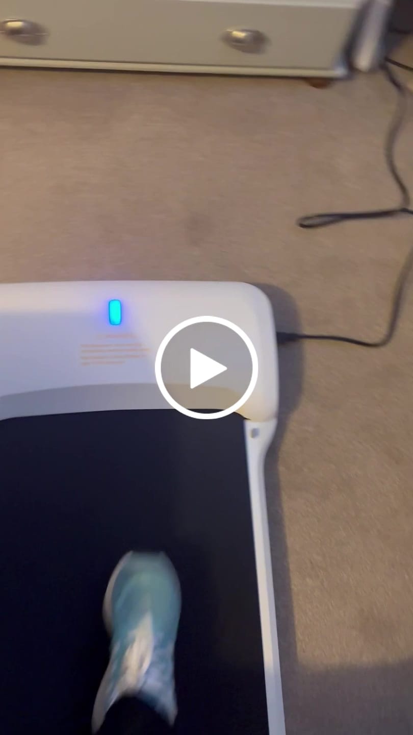 Customer video review of WalkingPad C1  Lightest Foldable Walking Treadmill 3.72MPH 220 lbs