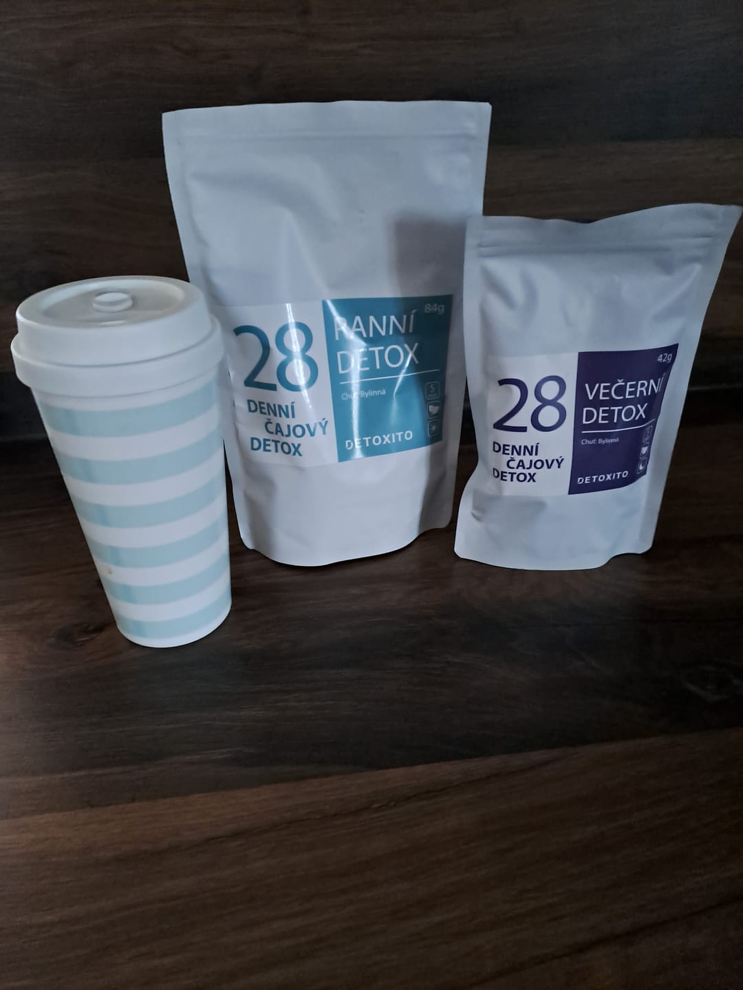 Customer photo review of Detoxikační čaje (28 denní balíček)