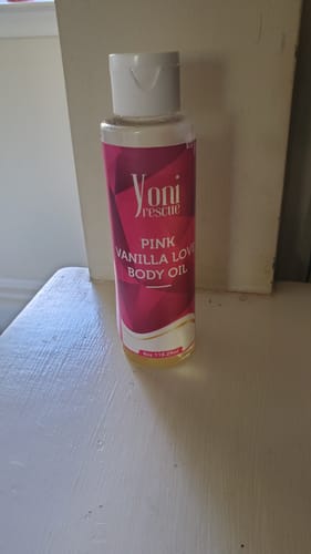 Customer photo review of Pink Vanilla Love - Body Oil