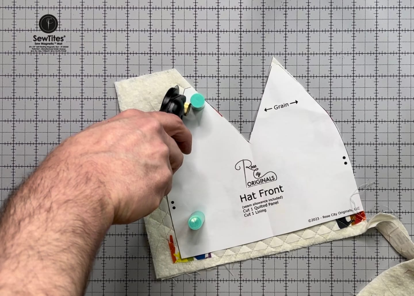 Customer photo review of Sew Magnetic Cutting System by SewTites