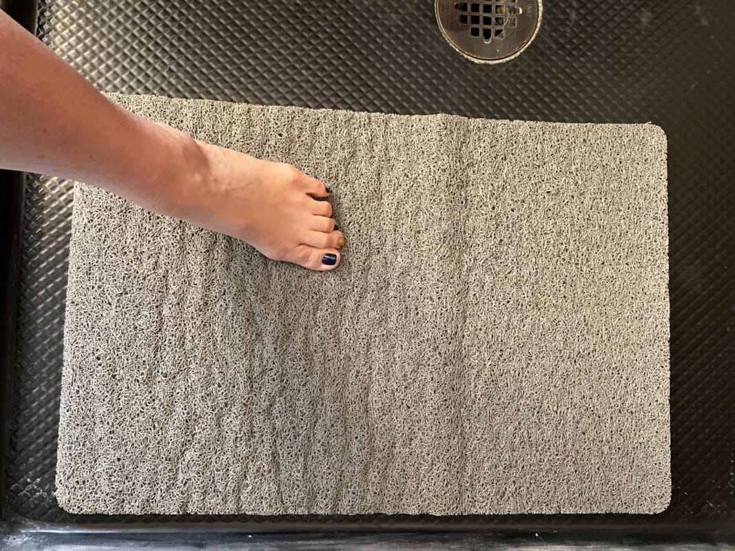 Customer photo review of OZBATH™ Non-Slip Shower Mat - 50% OFF TODAY