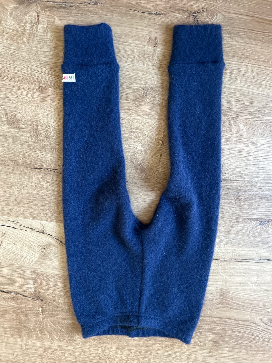 Customer photo review of Schmale Kaschmirhose Blauwal