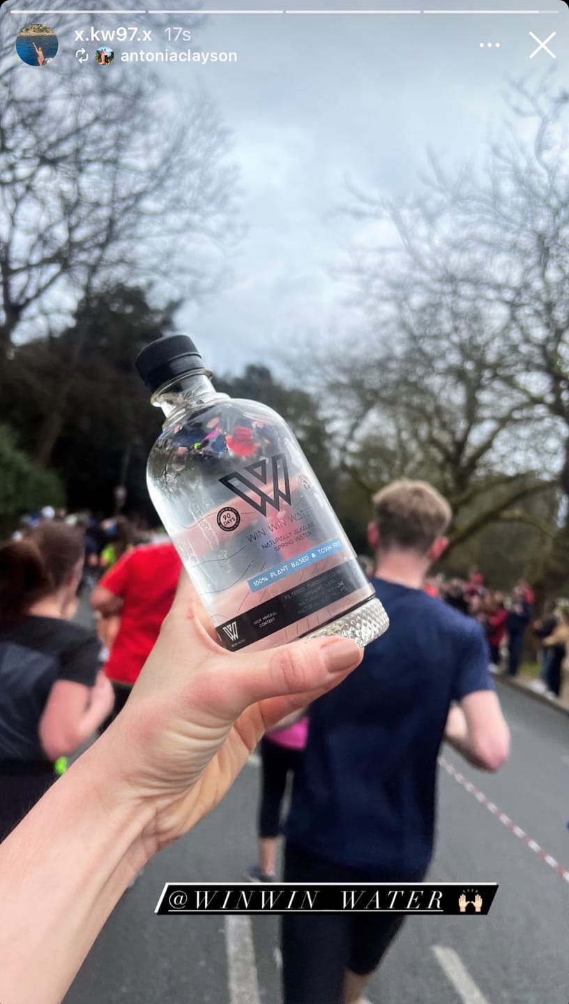 Customer photo review of 500ml Naturally Alkaline Spring Water