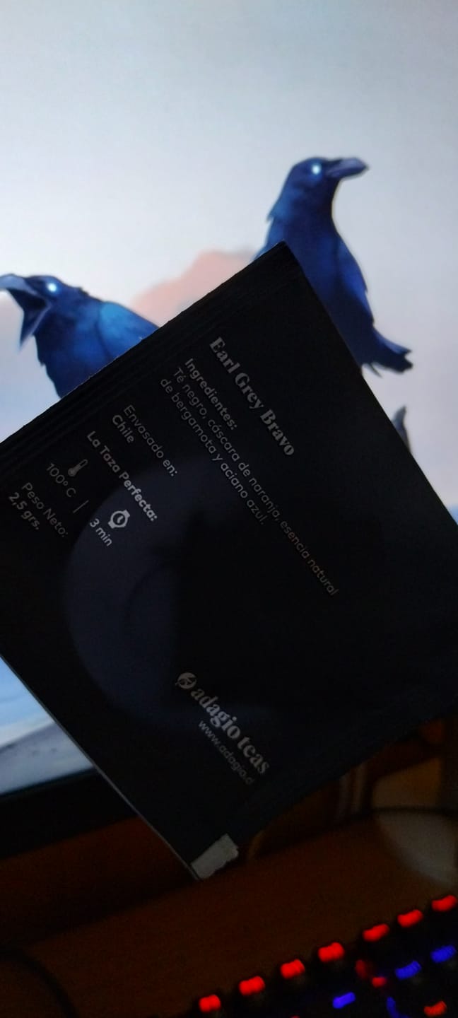Customer photo review of Caja 15 Teabags Earl Grey Bravo