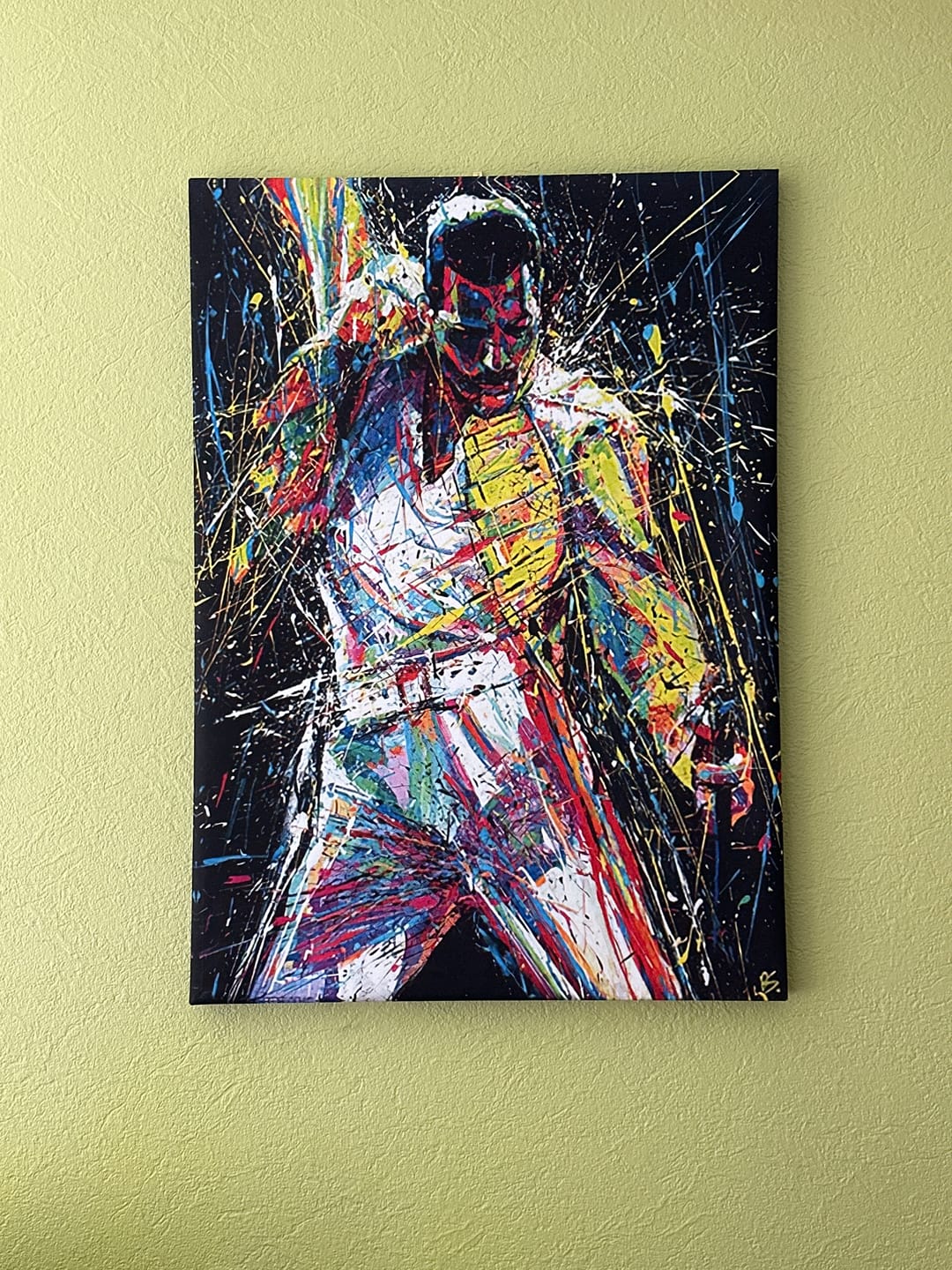 Customer photo review of Toile - Freddie Mercury